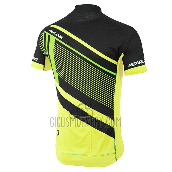 Pearl Izumi Cycling Jersey Bib Short 2017 Men Short Sleeve Yellow